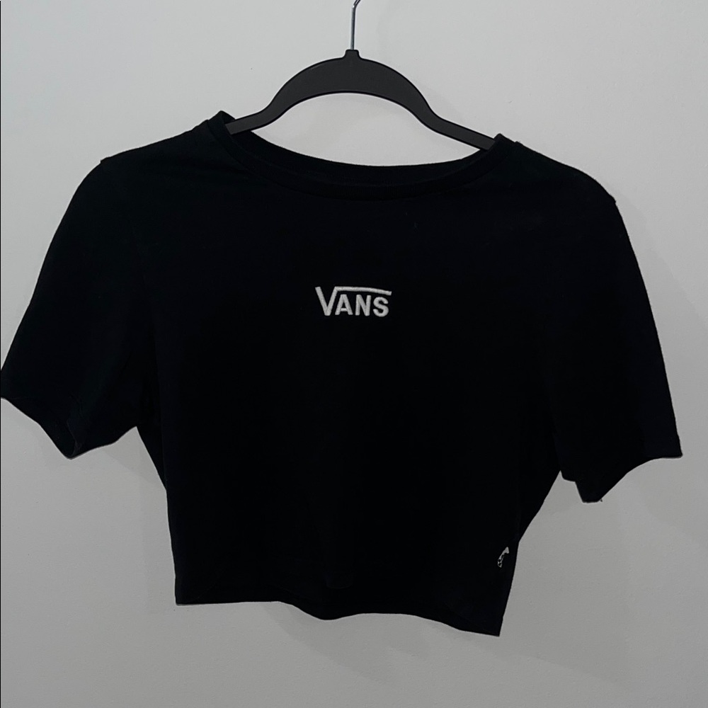 Vans Women's Classic Black Crop Top